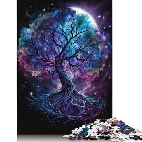 Fantasy Castle 1000-teiliges Puzzle, Papierpuzzle für Teenager, lustige Puzzles 1000 Teile (75 x 50 cm) von VMDUHFY