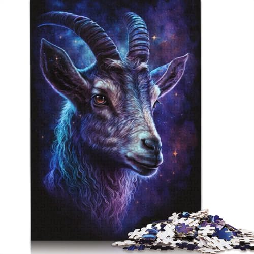 Galaxy Bunte Pudel-Puzzles für Erwachsene, 1000-teiliges Puzzle für Teenager ab 12 Jahren, 1000 Teile (75 x 50 cm) von VMDUHFY