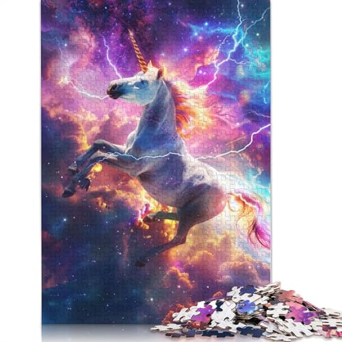 Galaxy Fox Puzzle für Teenager, 1000 Teile, Puzzle, Denksportaufgaben für Erwachsene, 1000 Teile (38 x 26 cm) von VMDUHFY