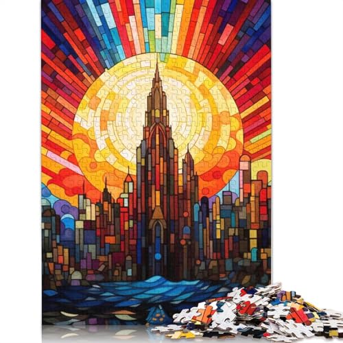 Galaxy Red Raccoon 1000-teiliges Papierpuzzle für Erwachsene, Puzzle, Lernspiel, Herausforderungsspielzeug, 1000 Teile (38 x 26 cm) von VMDUHFY
