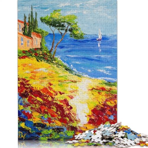 Papierpuzzle „Bright Sunny Day“, 1000 Teile, Puzzle für Erwachsene, Lernspiel, Herausforderungsspielzeug, 1000 Teile (75 x 50 cm) von VMDUHFY