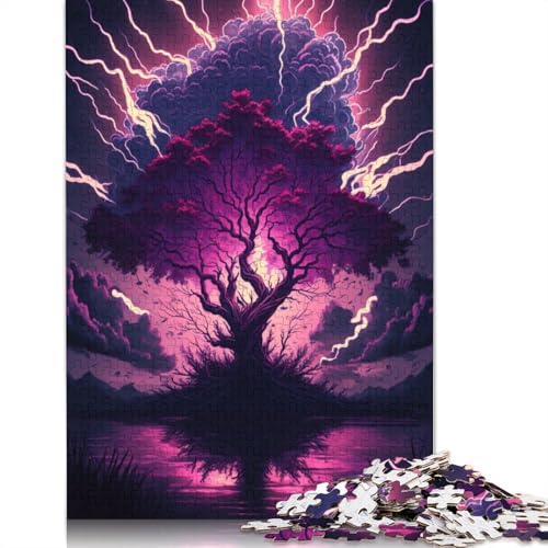 Puzzle für Erwachsene, 1000 Teile, Bunte Leuchttürme, Papierpuzzle für Erwachsene und Jugendliche, Heimdekoration, Puzzlespielzeug, 1000 Teile (75 x 50 cm) von VMDUHFY