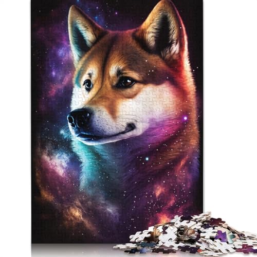 Puzzle für Erwachsene, 1000 Teile, Galaxie-Tier, Waschbär, Papierpuzzle für Erwachsene und Jugendliche, Heimdekoration, Puzzlespielzeug, 1000 Teile (38 x 26 cm) von VMDUHFY