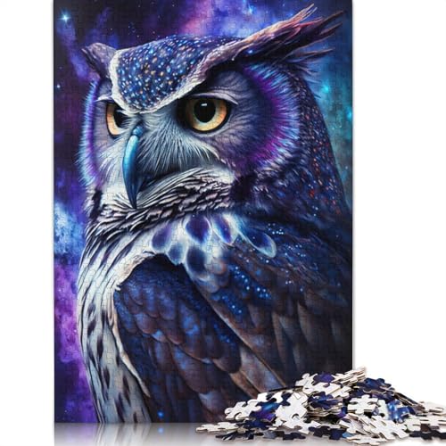 Puzzle für Erwachsene, Aurora Borealis über Schnee, Puzzles für Erwachsene, Lernspiel, Herausforderungsspielzeug, 1000 Teile (75 x 50 cm) von VMDUHFY