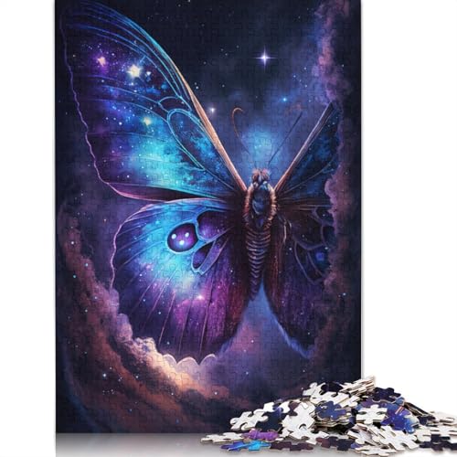 Puzzle für Erwachsene, buntes Tier-Tiger-Papierpuzzle für Teenager, Geschenke, Heimdekoration, Puzzlespielzeug, 1000 Teile (75 x 50 cm) von VMDUHFY