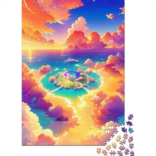 Puzzle mit 1000 Teilen für erwachsene Teenager, Papierpuzzle, nachhaltige Puzzles für Erwachsene | Spiele mit 1000 Teilen (38 x 26 cm) von VMDUHFY