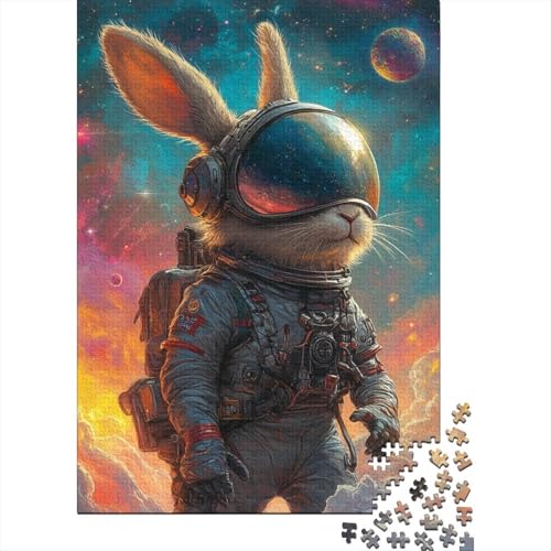 Süßes Oster-Puzzle mit Häschen, 1000 Teile, für Erwachsene und Jugendliche ab 12 Jahren, 1000 Teile (38 x 26 cm) von VMDUHFY