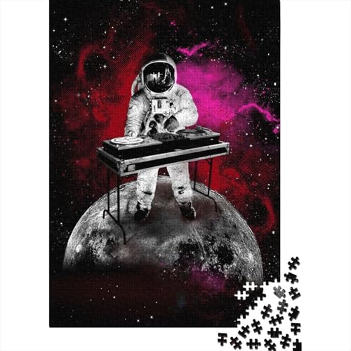 The Space is the DJ Place Adults Puzzle Paper Puzzle for Teens Gift Home Decoration Puzzle 1000 Pieces (38x26cm) von VMDUHFY