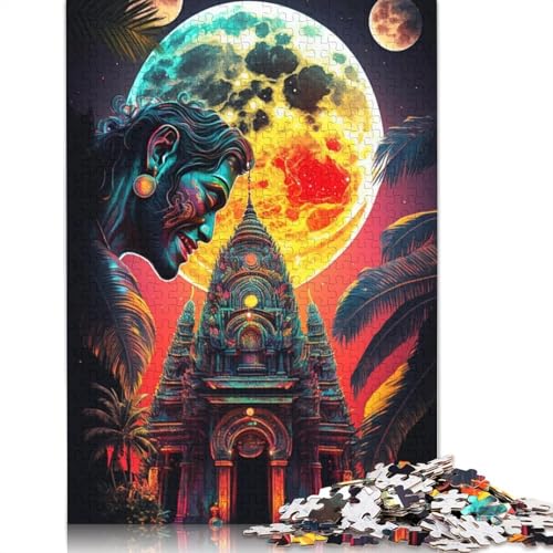 Tukan-Puzzle, 1000 Teile, für Teenager, Geschenke, Papierpuzzle, Puzzle für Erwachsene, Lernspiele für Zuhause, DIY-Spielzeug, 1000 Teile (75 x 50 cm) von VMDUHFY