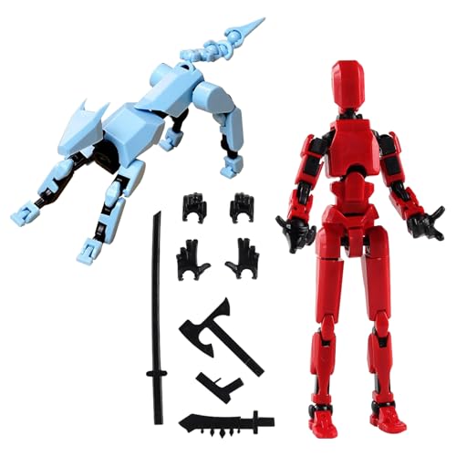 2PcsRoboteraktivitätsmodell Action Figure Spielzeug Gegliederter Hund Roboter-Actionfigur Tierisches 3D-gedrucktes Model Wird in Sofas Schlafzimmern Kinderzimmern Wohnzimmern und Anderen Anlässen Verw 2PcsRoboteraktivitätsmodell Action Figure Spielzeug Gegliederter Hund Roboter-Actionfigur Tierisches 3D-gedrucktes Model Wird in Sofas Schlafzimmern Kinderzimmern Wohnzimmern und Anderen Anlässen Verw von VNHATY