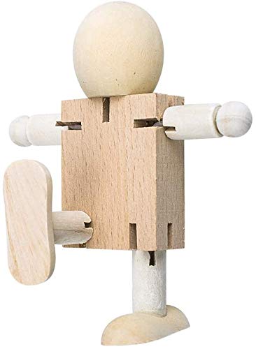 VOANZO 5pcs Nettes Zappeln Holzroboter Block Actionfiguren Modell Thema, Geburtstagsfeier GIF VOANZO 5pcs Nettes Zappeln Holzroboter Block Actionfiguren Modell Thema, Geburtstagsfeier GIF von VOANZO