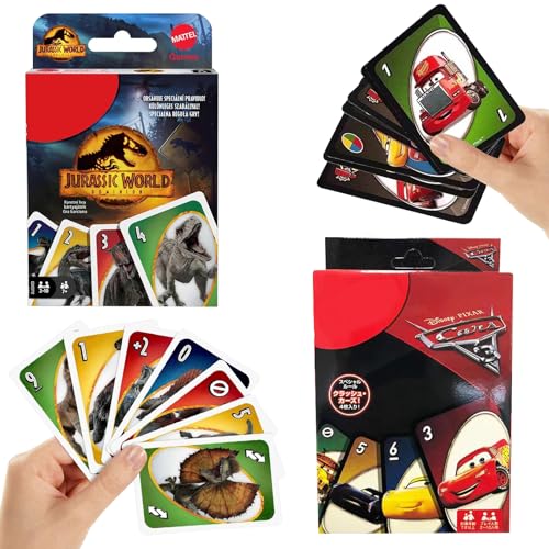 VOCDEMERI Kartenspiel Kinder Car Kartenspiel Dinosaurier Kartenspiel Cartoon Kartenspiel Familienspiele Gesellschaftsspiele Kartenspiel Lernspielzeug für Erwachsene Kinder(Zwei zufällige Themen) VOCDEMERI Kartenspiel Kinder Car Kartenspiel Dinosaurier Kartenspiel Cartoon Kartenspiel Familienspiele Gesellschaftsspiele Kartenspiel Lernspielzeug für Erwachsene Kinder(Zwei zufällige Themen) von VOCDEMERI