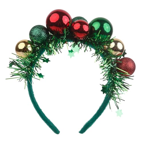 VOCUE Farbenfroher Neujahrs-Haarreif mit Stützkugeln, festliche Kopfbedeckung für Weihnachtsfeier 2024 VOCUE Farbenfroher Neujahrs-Haarreif mit Stützkugeln, festliche Kopfbedeckung für Weihnachtsfeier 2024 von VOCUE