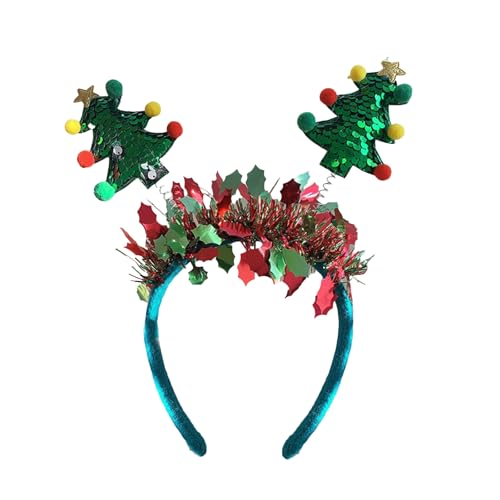 VOCUE Festliche Schneeflocken-Stirnbänder, Weihnachtsfeiern, Haarreifen, Party-Kopfbedeckung für Feiertagsfeiern und Feiern VOCUE Festliche Schneeflocken-Stirnbänder, Weihnachtsfeiern, Haarreifen, Party-Kopfbedeckung für Feiertagsfeiern und Feiern von VOCUE