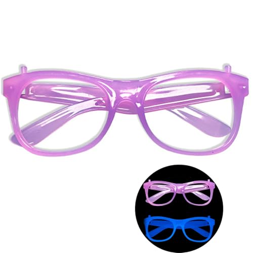 VOCUE Fluoreszierender Brillenrahmen für Nachtclub, leuchtende Brille, Uni-Rahmen für Halloween, Tanzshow, Requisiten, Party-Brillen VOCUE Fluoreszierender Brillenrahmen für Nachtclub, leuchtende Brille, Uni-Rahmen für Halloween, Tanzshow, Requisiten, Party-Brillen von VOCUE
