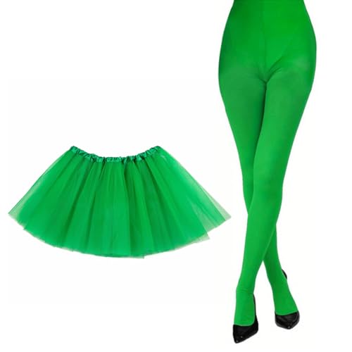 VOCUE Kinder-Weihnachtsrock, Strumpfhosen-Set für Damen, Strumpfhose und Weihnachtsrock-Set, Weihnachts-Overall, Weihnachts-Kostüm VOCUE Kinder-Weihnachtsrock, Strumpfhosen-Set für Damen, Strumpfhose und Weihnachtsrock-Set, Weihnachts-Overall, Weihnachts-Kostüm von VOCUE