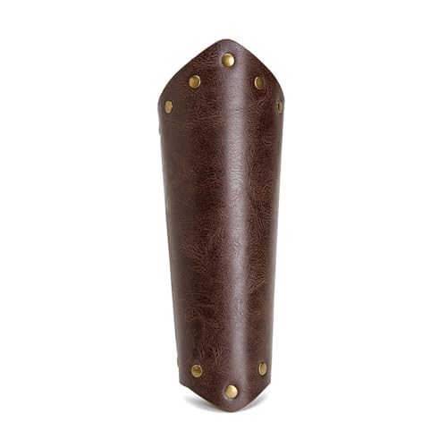 VOCUE Mittelalterliche Lederarmschützer Uni Armbänder Kostüm Armstulpen Rüstung Armband für Kostüm VOCUE Mittelalterliche Lederarmschützer Uni Armbänder Kostüm Armstulpen Rüstung Armband für Kostüm von VOCUE