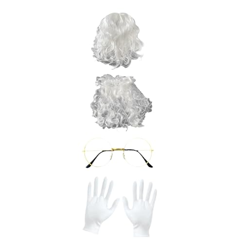 VOCUE Nikolauskostüm für Erwachsene, Weihnachtsmann Verkleidung Outfits Nikolauskostüm, Nikolauskostüm Weihnachten Verkleidung von VOCUE