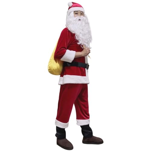 VOCUE Nikolauskostüm für Erwachsene, Weihnachtsmann Verkleidung Outfits Nikolauskostüm, Nikolauskostüm Weihnachten Verkleidung VOCUE Nikolauskostüm für Erwachsene, Weihnachtsmann Verkleidung Outfits Nikolauskostüm, Nikolauskostüm Weihnachten Verkleidung von VOCUE
