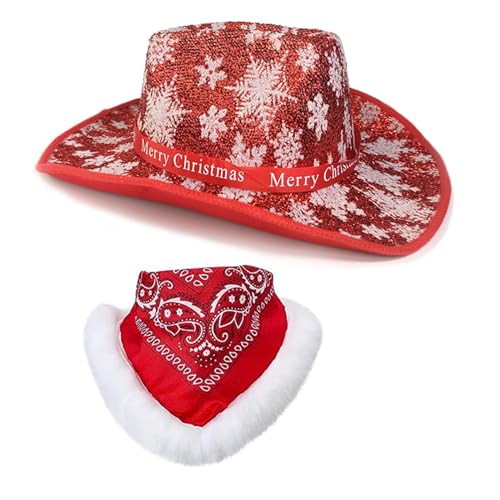 VOCUE Stylisches Schal Bandana Set für Weihnachtsfeier Foto Requisiten mit schöner weißer Krempe VOCUE Stylisches Schal Bandana Set für Weihnachtsfeier Foto Requisiten mit schöner weißer Krempe von VOCUE