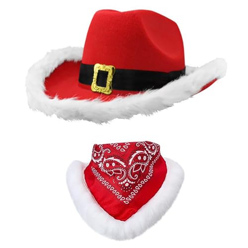 VOCUE Stylisches Schal Bandana Set für Weihnachtsfeier Foto Requisiten mit schöner weißer Krempe VOCUE Stylisches Schal Bandana Set für Weihnachtsfeier Foto Requisiten mit schöner weißer Krempe von VOCUE