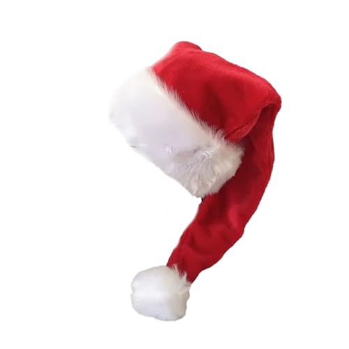 VOCUE Weihnachtliche Kopfbedeckung, dicker Plüsch für die Feiertage, bunte Outfits für Cosplay, Weihnachtsmannmütze VOCUE Weihnachtliche Kopfbedeckung, dicker Plüsch für die Feiertage, bunte Outfits für Cosplay, Weihnachtsmannmütze von VOCUE