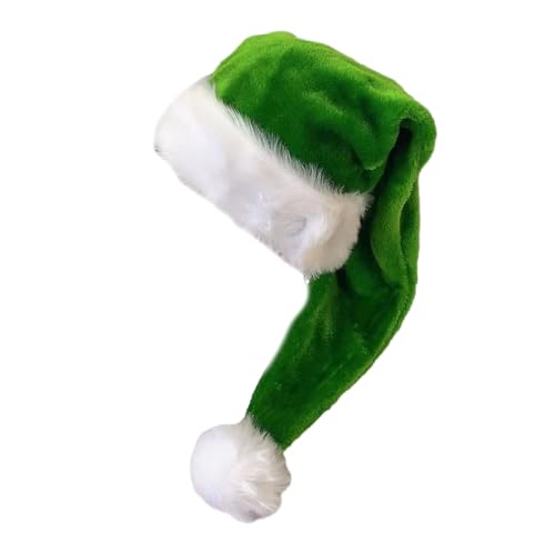 VOCUE Weihnachtliche Kopfbedeckung, dicker Plüsch für die Feiertage, bunte Outfits für Cosplay, Weihnachtsmannmütze VOCUE Weihnachtliche Kopfbedeckung, dicker Plüsch für die Feiertage, bunte Outfits für Cosplay, Weihnachtsmannmütze von VOCUE