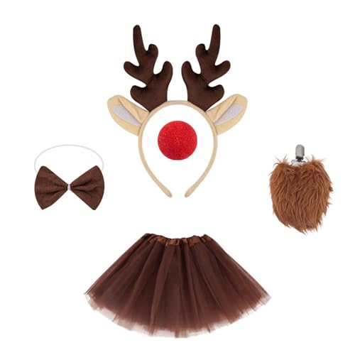 VOCUE Weihnachts-Rentier-Stirnband, verstellbar, festlich, Haarschmuck, Urlaub, Party, Kopfschmuck für Damen und Kinder VOCUE Weihnachts-Rentier-Stirnband, verstellbar, festlich, Haarschmuck, Urlaub, Party, Kopfschmuck für Damen und Kinder von VOCUE