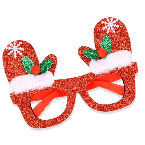 VOCUE Weihnachtsbrillenrahmen, Weihnachtsbrille, Kostüm, kreative Brille, Schneemänner, Party-Zubehör VOCUE Weihnachtsbrillenrahmen, Weihnachtsbrille, Kostüm, kreative Brille, Schneemänner, Party-Zubehör von VOCUE