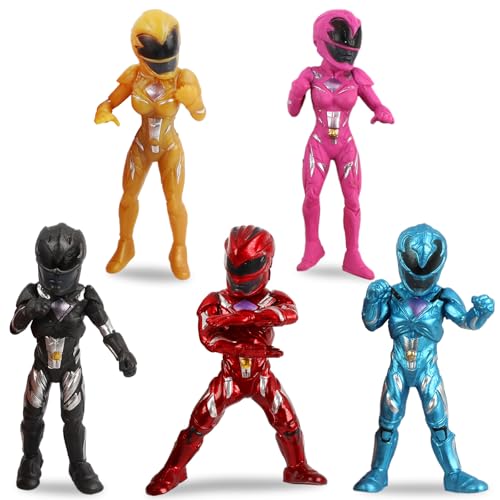 5 Pcs Rangers Figuren Set, Rangers Spielzeug Figuren, Rangers Figuren Torte, Rangers Geburtstagsdeko Torte, Rangers Tortenaufleger, Rangers Figuren Cake Topper 5 Pcs Rangers Figuren Set, Rangers Spielzeug Figuren, Rangers Figuren Torte, Rangers Geburtstagsdeko Torte, Rangers Tortenaufleger, Rangers Figuren Cake Topper von VOENCSU