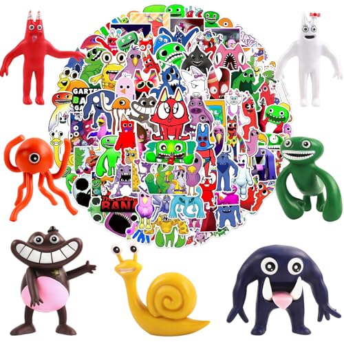 8 Pcs Garden Banban Figuren Geburtstagsdeko, 50 Pcs Garden Banban Aufkleber, Garden Banban Spielzeug Figuren, Garden Banban Kuchen Deko Figuren, Banban Tortenaufleger, Garden Figuren Cake Topper 8 Pcs Garden Banban Figuren Geburtstagsdeko, 50 Pcs Garden Banban Aufkleber, Garden Banban Spielzeug Figuren, Garden Banban Kuchen Deko Figuren, Banban Tortenaufleger, Garden Figuren Cake Topper von VOENCSU