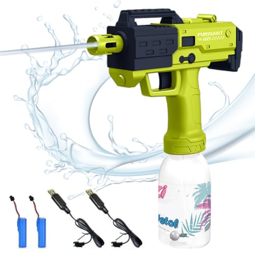 Wasserpistole Elektrisch,Elektrische Wasserpistole für Erwachsene Kinder,Pistols 25-32 ft mit Großer Reichweite,für Sommer Wasserspielzeug,Familienspaß,Schwimmbad,für Wasserpistolenschießspiele (Grün) Wasserpistole Elektrisch,Elektrische Wasserpistole für Erwachsene Kinder,Pistols 25-32 ft mit Großer Reichweite,für Sommer Wasserspielzeug,Familienspaß,Schwimmbad,für Wasserpistolenschießspiele (Grün) von VOHESEA