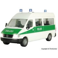 VIESSMANN 1130 H0 MERCEDES BENZ Sprinter Polizei mit elektrischem Blinklicht und Beleuchtung von VOLLMER