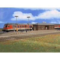VOLLMER 43549 H0 Bahnsteig Niederau mit Wartehalle von VOLLMER