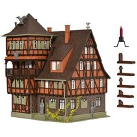 VOLLMER 43679 H0 Villa Vampir mit rotem Flackerlicht und Farbtabletten, Funktionsbausatz von VOLLMER