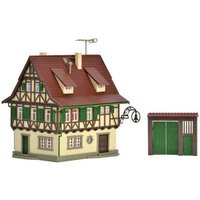 VOLLMER 47731 N Gasthof Zur Glocke mit Beleuchtung, Funktionsbausatz von VOLLMER