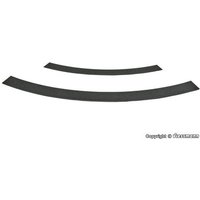 VOLLMER 48238 H0 Seitenstreifen Kopfsteinpflaster aus Steinkunst 45°-Kurve, Radius 30 cm, 2 Stück VOLLMER 48238 H0 Seitenstreifen Kopfsteinpflaster aus Steinkunst 45°-Kurve, Radius 30 cm, 2 Stück von VOLLMER