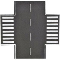 VOLLMER 48261 H0 Straßenplatte Asphalt, X-Kreuzung, L 15 x B 15 cm von VOLLMER