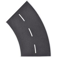 VOLLMER 48265 H0 Straßenplatte Asphalt, 45°-Kurve, Radius 12 cm von VOLLMER