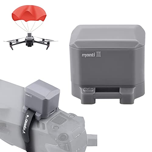 VOLOHAS Drohne Fallschirm für DJI Air 3/Air 2s/Mavic Air 2/Air, Sicherheits-Flugsicherheit, automatisches Rettungssystem, intelligente Drohne, Fallschirm, Verlangsamung (Manti 3) von VOLOHAS
