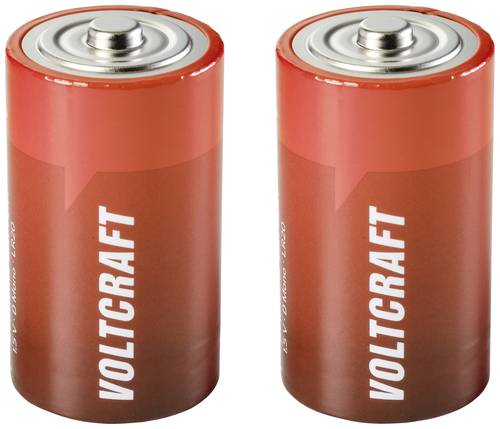 VOLTCRAFT LR20 Mono (D)-Batterie Alkali-Mangan 18000 mAh 1.5V 2St. von VOLTCRAFT