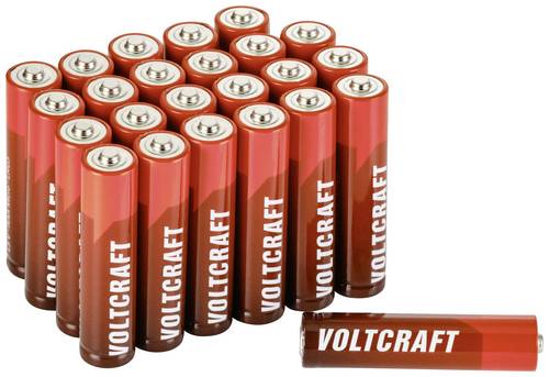 VOLTCRAFT Industrial LR03 Micro (AAA)-Batterie Alkali-Mangan 1350 mAh 1.5V 24St. von VOLTCRAFT