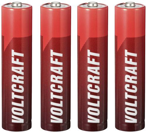 VOLTCRAFT Industrial LR03 Micro (AAA)-Batterie Alkali-Mangan 1350 mAh 1.5V 4St. von VOLTCRAFT