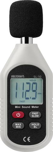 VOLTCRAFT Schallpegel-Messgerät SL-10 30 - 130 dB 31.5Hz - 8kHz von VOLTCRAFT