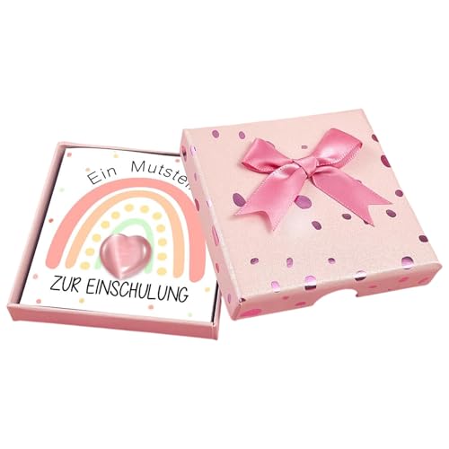 VOQGHTU Mutstein FüR Kinder Einschulung,SchultüTe FüLlung,Gastgeschenk Einschulung,Einschulungsgeschenke MäDchen,Mutmacher Schulanfang Jungen,Kleinigkeiten FüR Die SchultüTe von VOQGHTU
