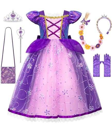 Feenprinzessin-Kostüm mit fliegenden Ärmeln, Kleid für Mädchen, Verkleidungen, Halloween, Cosplay, Weihnachten, Party Feenprinzessin-Kostüm mit fliegenden Ärmeln, Kleid für Mädchen, Verkleidungen, Halloween, Cosplay, Weihnachten, Party von VORLITS