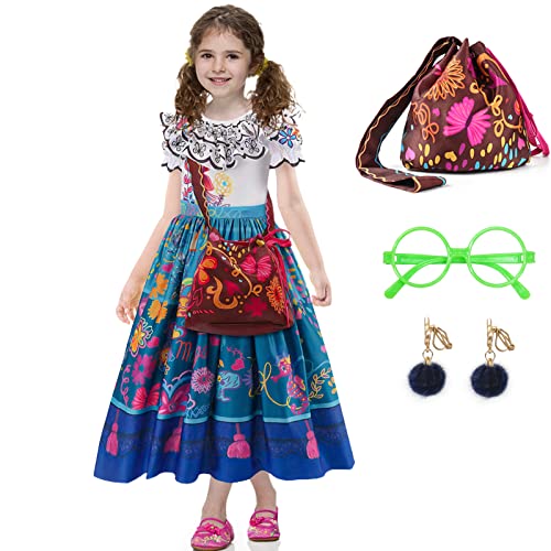 VORLITS Madrigal-Kostüm für Mädchen, Isabela-Kostüm, Cosplay, Rollenspielkleidung, Prinzessinnen-Kostüm für Halloween VORLITS Madrigal-Kostüm für Mädchen, Isabela-Kostüm, Cosplay, Rollenspielkleidung, Prinzessinnen-Kostüm für Halloween von VORLITS