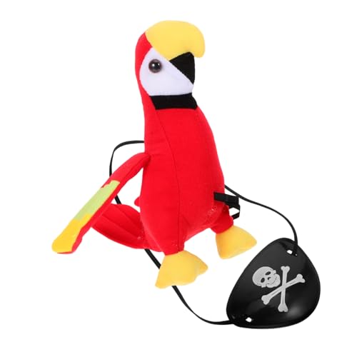 VOSAREA 1 Satz Partyzubehör Schulter Papagei Kostümparty Accessoires Piratenthema Dekoration Halloween wirft Ausgestopfter Papagei für Schulterpirat Piratenzubehör Plüsch Papagei Plastik VOSAREA 1 Satz Partyzubehör Schulter Papagei Kostümparty Accessoires Piratenthema Dekoration Halloween wirft Ausgestopfter Papagei für Schulterpirat Piratenzubehör Plüsch Papagei Plastik von VOSAREA