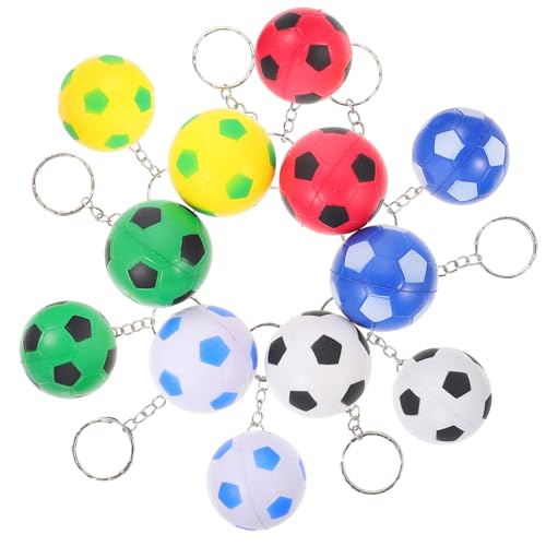 VOSAREA 12Stücke Hängende Fußball Schlüsselanhänger für Taschen Rucksäcke Autoschlüssel Farbenfrohe Fußball Schlüsselketten für Kreative VOSAREA 12Stücke Hängende Fußball Schlüsselanhänger für Taschen Rucksäcke Autoschlüssel Farbenfrohe Fußball Schlüsselketten für Kreative von VOSAREA