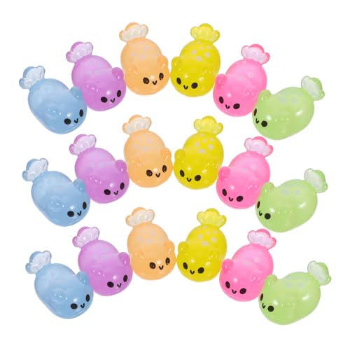 VOSAREA 18 Stück Teiliges Mini Meeresschnecken Leuchtende Farbenfrohe Meeresfiguren aus Resin Kleine Tierfiguren für DIY Mikro Landschaften Aquarium und Dekorationszubehör VOSAREA 18 Stück Teiliges Mini Meeresschnecken Leuchtende Farbenfrohe Meeresfiguren aus Resin Kleine Tierfiguren für DIY Mikro Landschaften Aquarium und Dekorationszubehör von VOSAREA